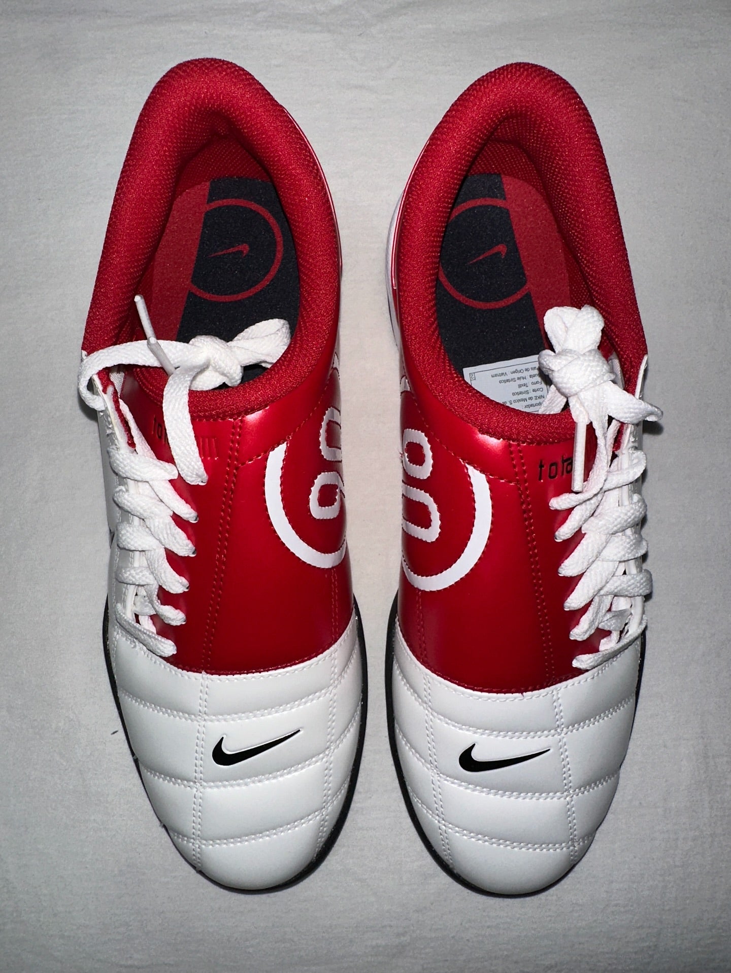 NIKE TOTAL 90 III “WHITE AND GYM RED"